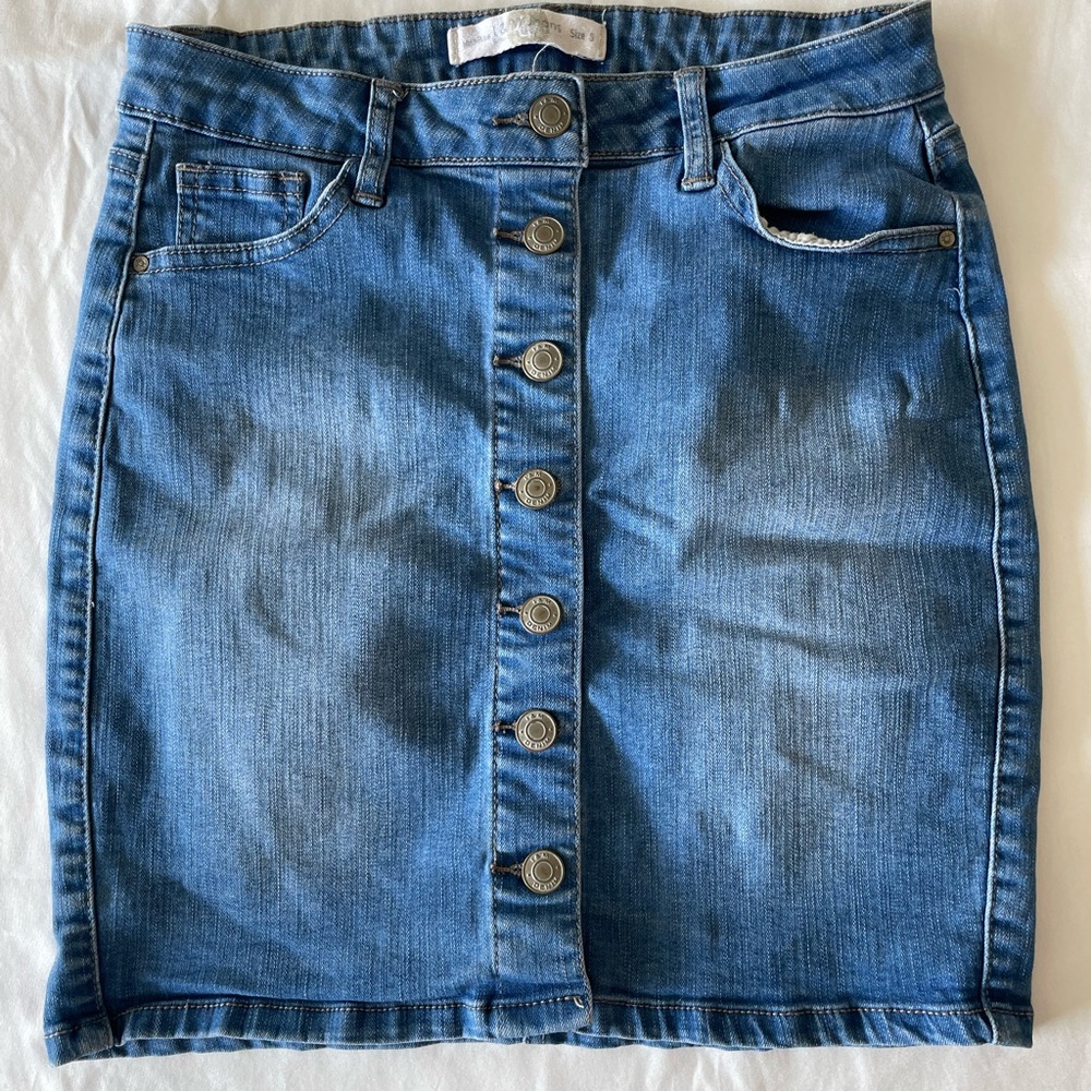 I & M Jean skirt